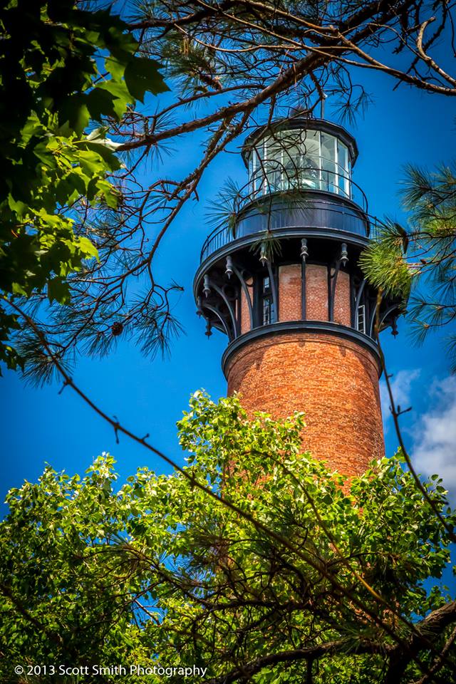 Currituck Lighthouse No 2 - From Currituck, NC, in the Outer Banks. by Scott Smith Photos