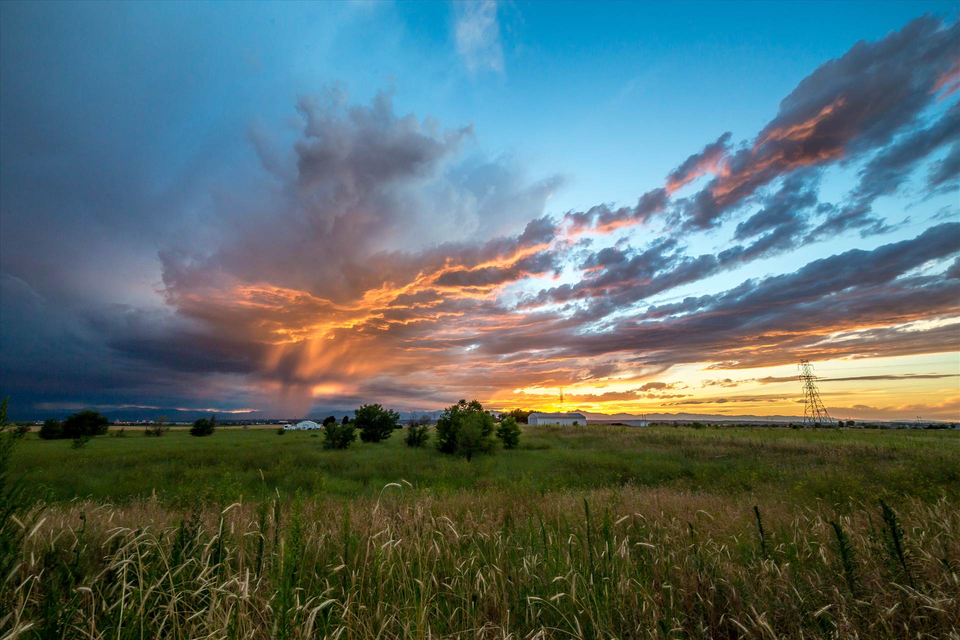 Sunset over Open Space -  by Scott Smith Photos