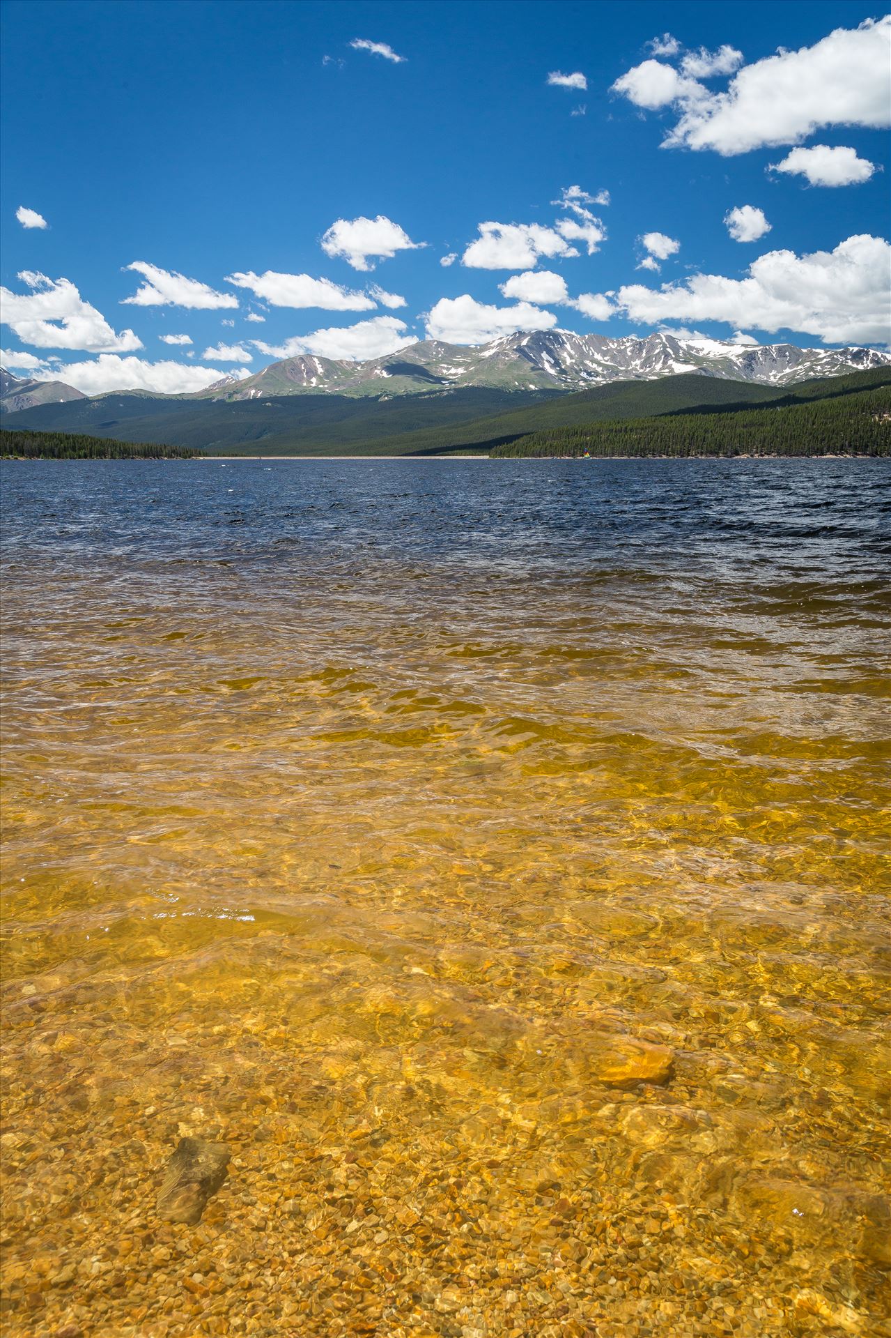 Clear Water at Turquoise Lake - Summer at Turquoise Lake, Leadville, Colorado. by Scott Smith Photos
