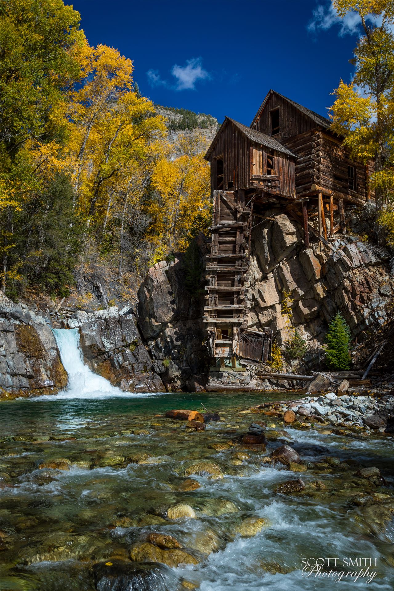 Crystal Mill No 1 - Crystal Mill, outside of Marble, Colorado. This spot is  only accessible with a 4x4 with good clearance, but is worth the effort. by Scott Smith Photos