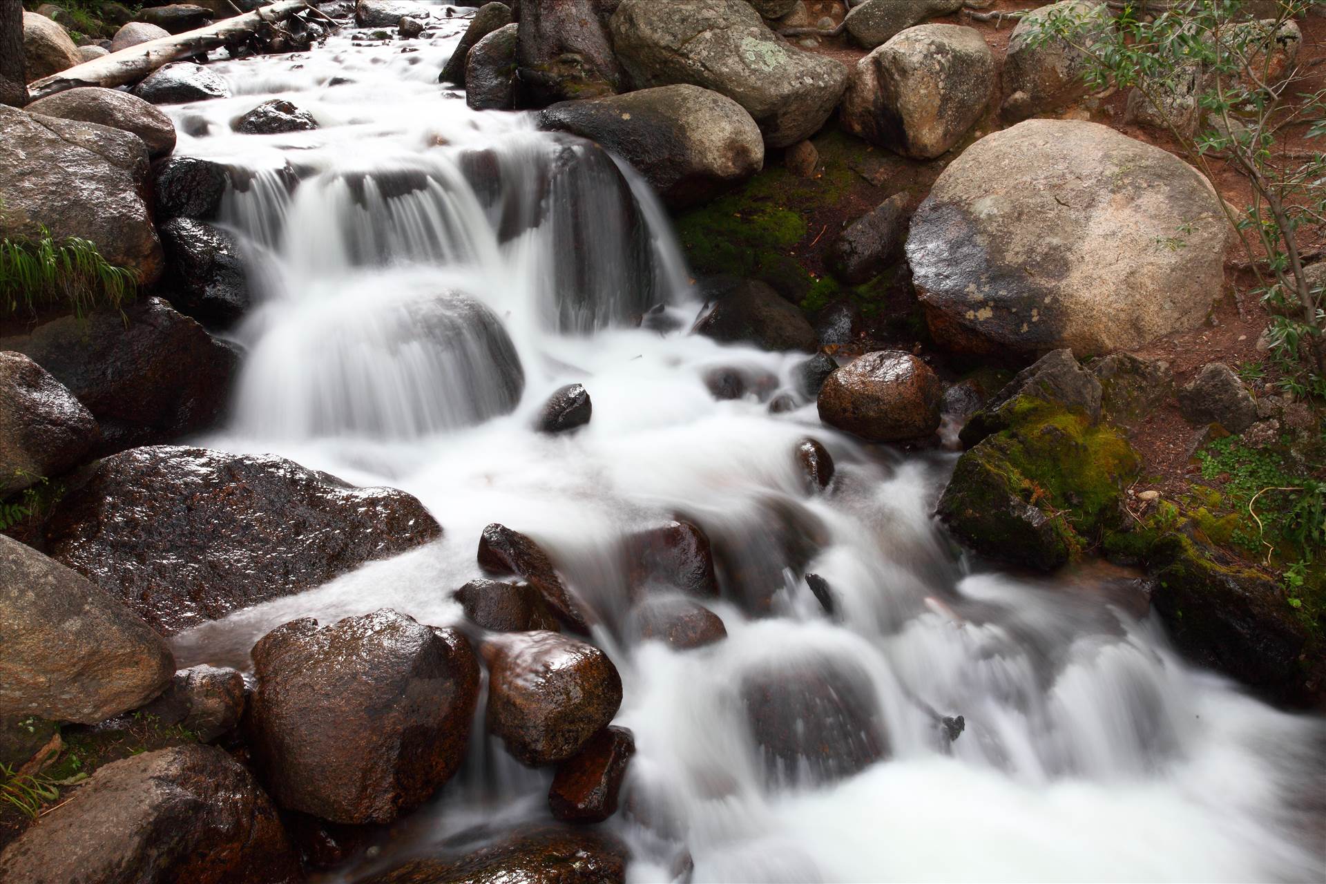 Mt. Evans Waterfall -  by Scott Smith Photos