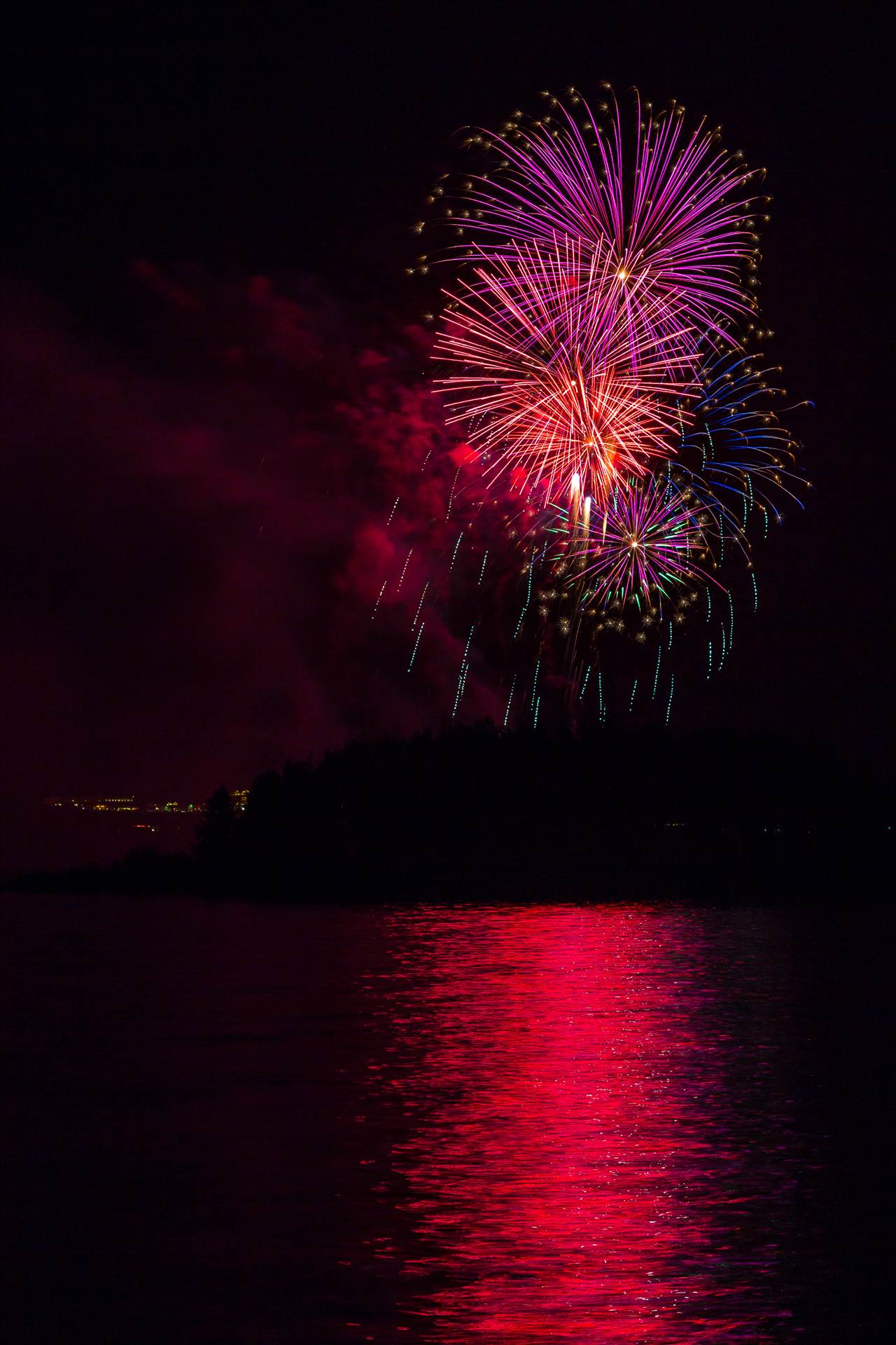 Dillon Reservoir Fireworks 2015 32 -  by Scott Smith Photos