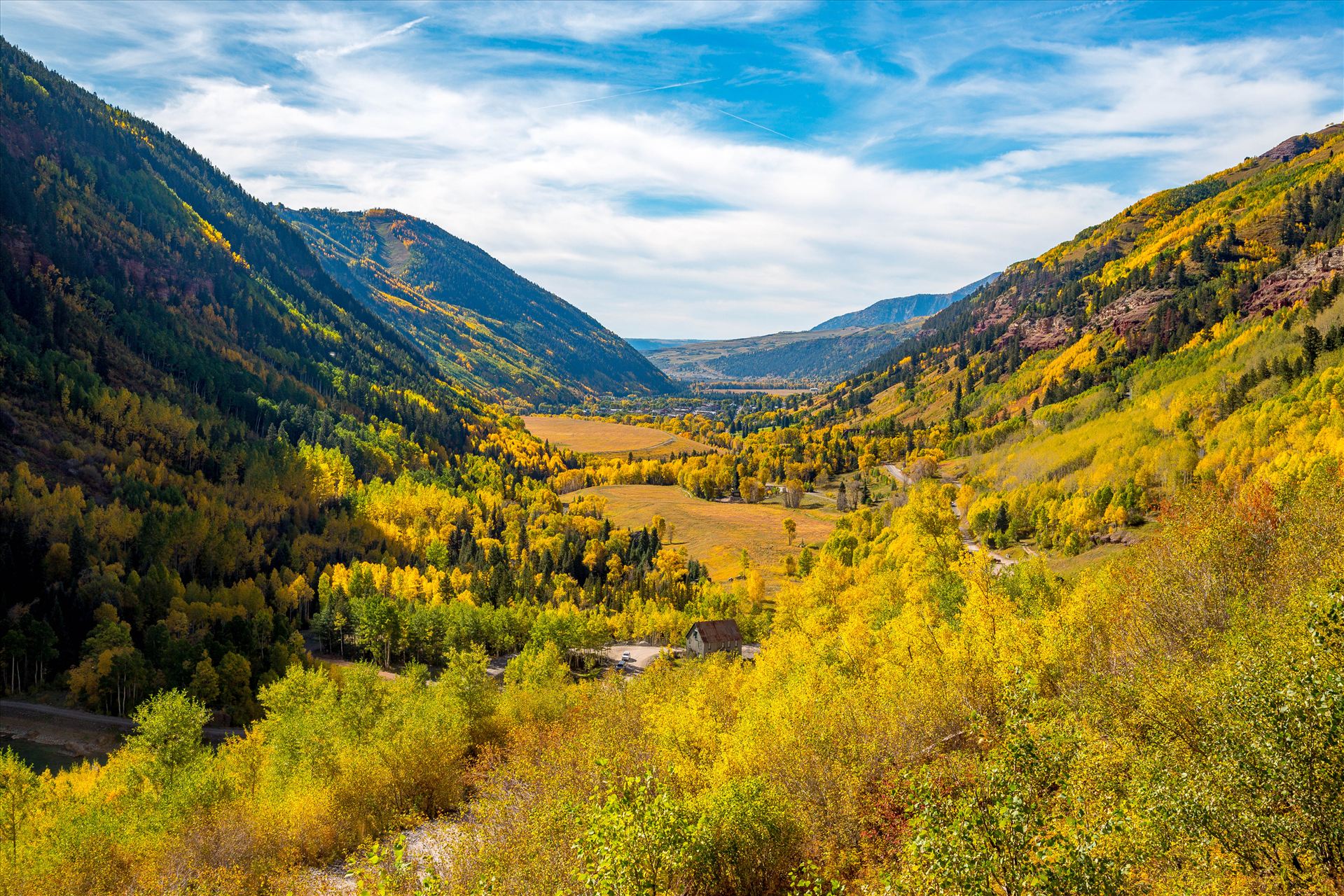 Ophir Pass 4 - Ophir Pass, between Ouray and Silverton Colorado in the fall. by Scott Smith Photos