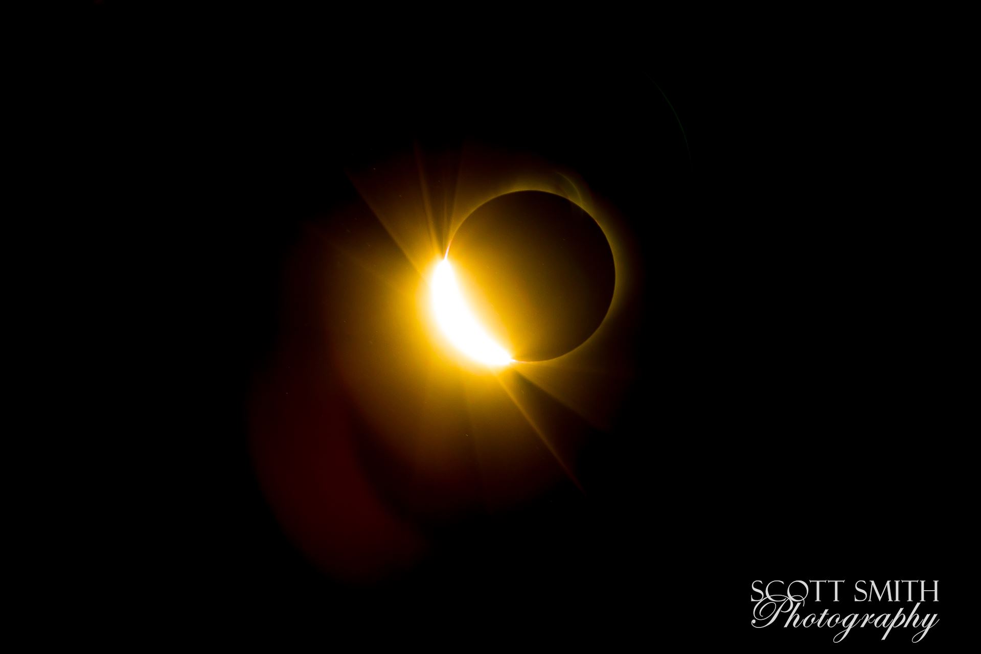 2017 Solar Eclipse 04 - Total solar eclipse, at Carhenge in Alliance. Nebraska August 21, 2017. by Scott Smith Photos
