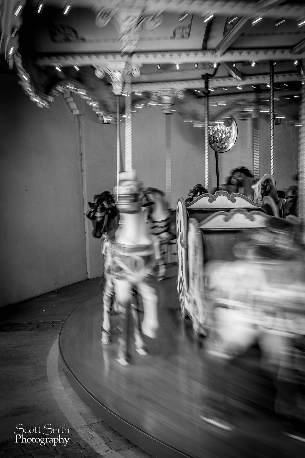 Elitches - Carousel -  by Scott Smith Photos