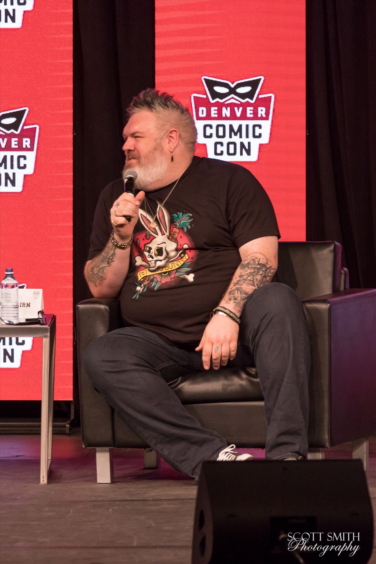 Kristian Nairn, Hodor from Game of Thrones at Denver Comic Con 2018 -  by Scott Smith Photos
