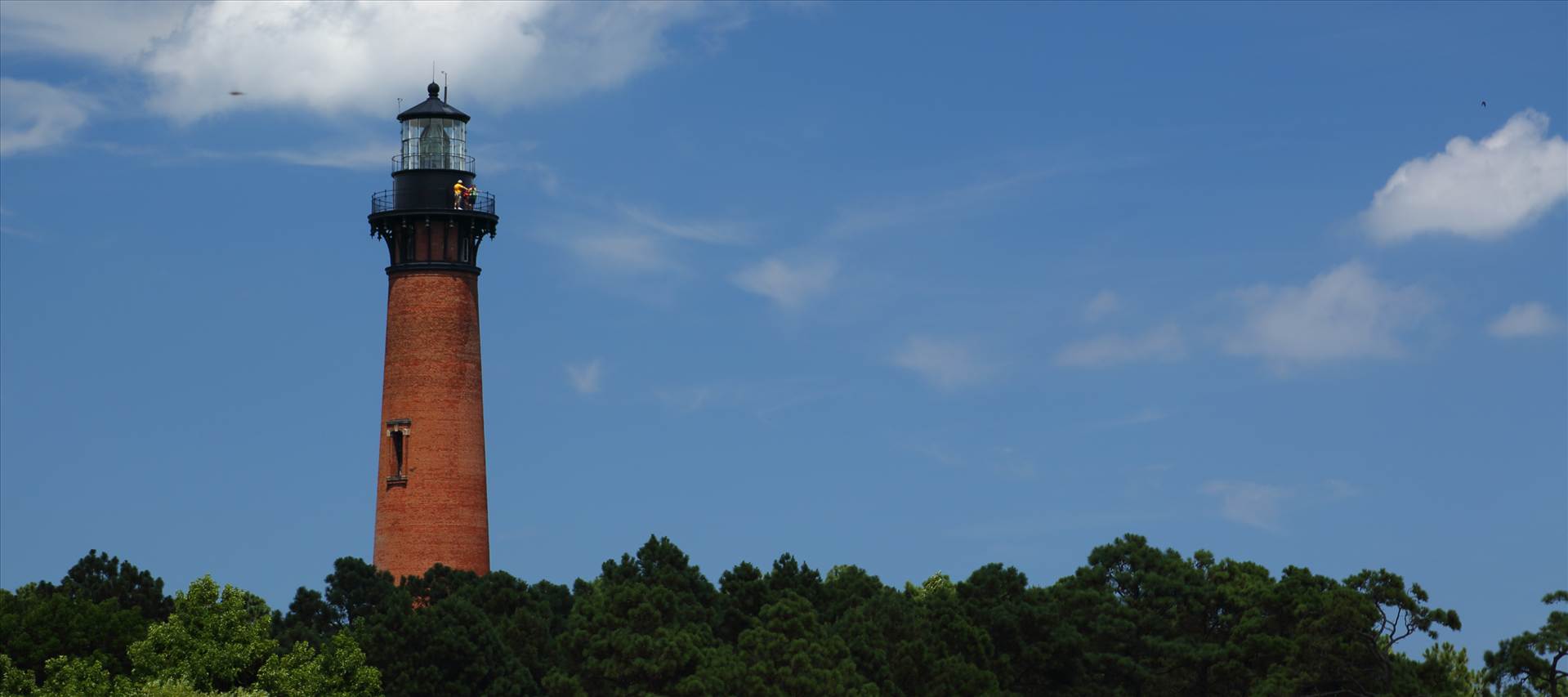 Currituck Lighthouse From Afar - Currituck, North Carolina Lighthouse by Scott Smith Photos