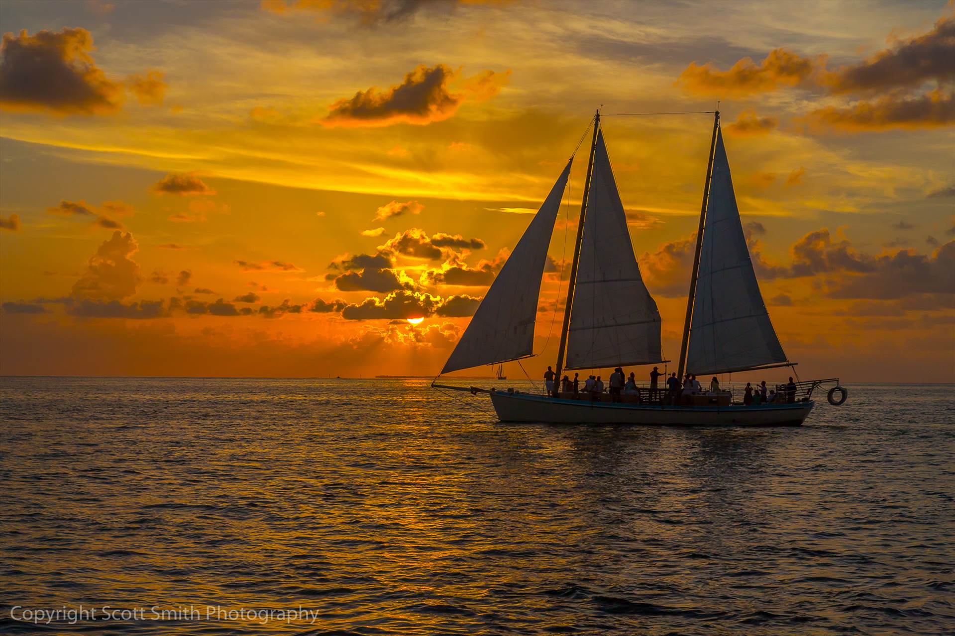 Key West Sunset 2 -  by Scott Smith Photos