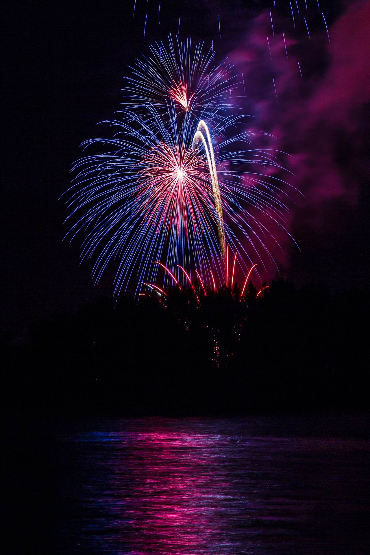 Dillon Reservoir Fireworks 2015 62 -  by Scott Smith Photos