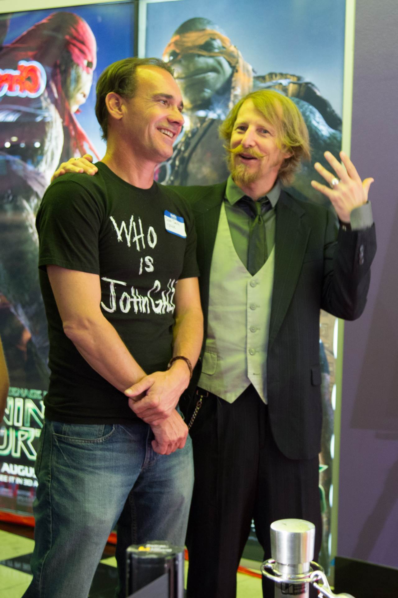 Lew Temple and Yours Truly - Lew Temple from the Walking Dead and Yours Truly, Atlas Shrugged: Who is John Galt? Premiere by Scott Smith Photos