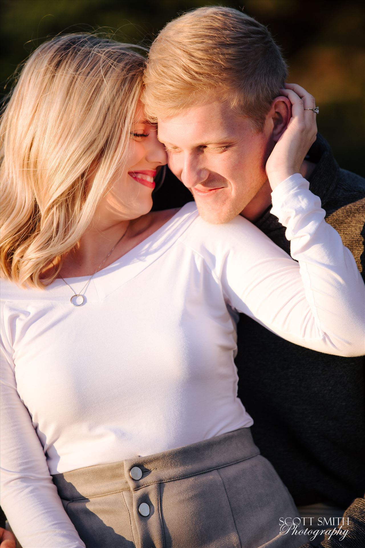 Joanna and Ryan 1 - Joanna and Ryan's engagement session at Spooner's Cover, California. by Scott Smith Photos