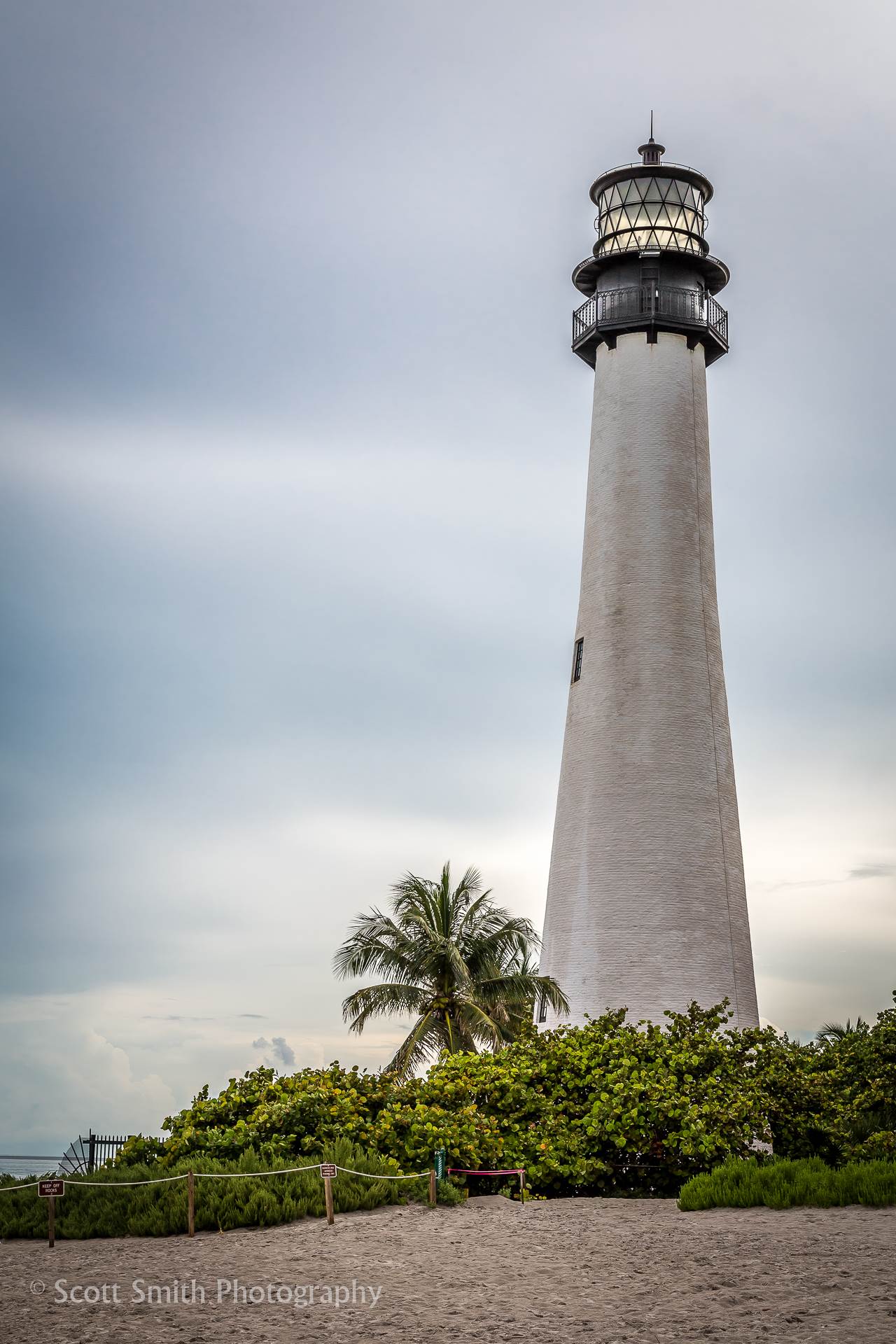 Bill Baggs Lighthouse No 2 - Lighthouse outside of Miami, Florida in the Florida State Recreation Area. by Scott Smith Photos
