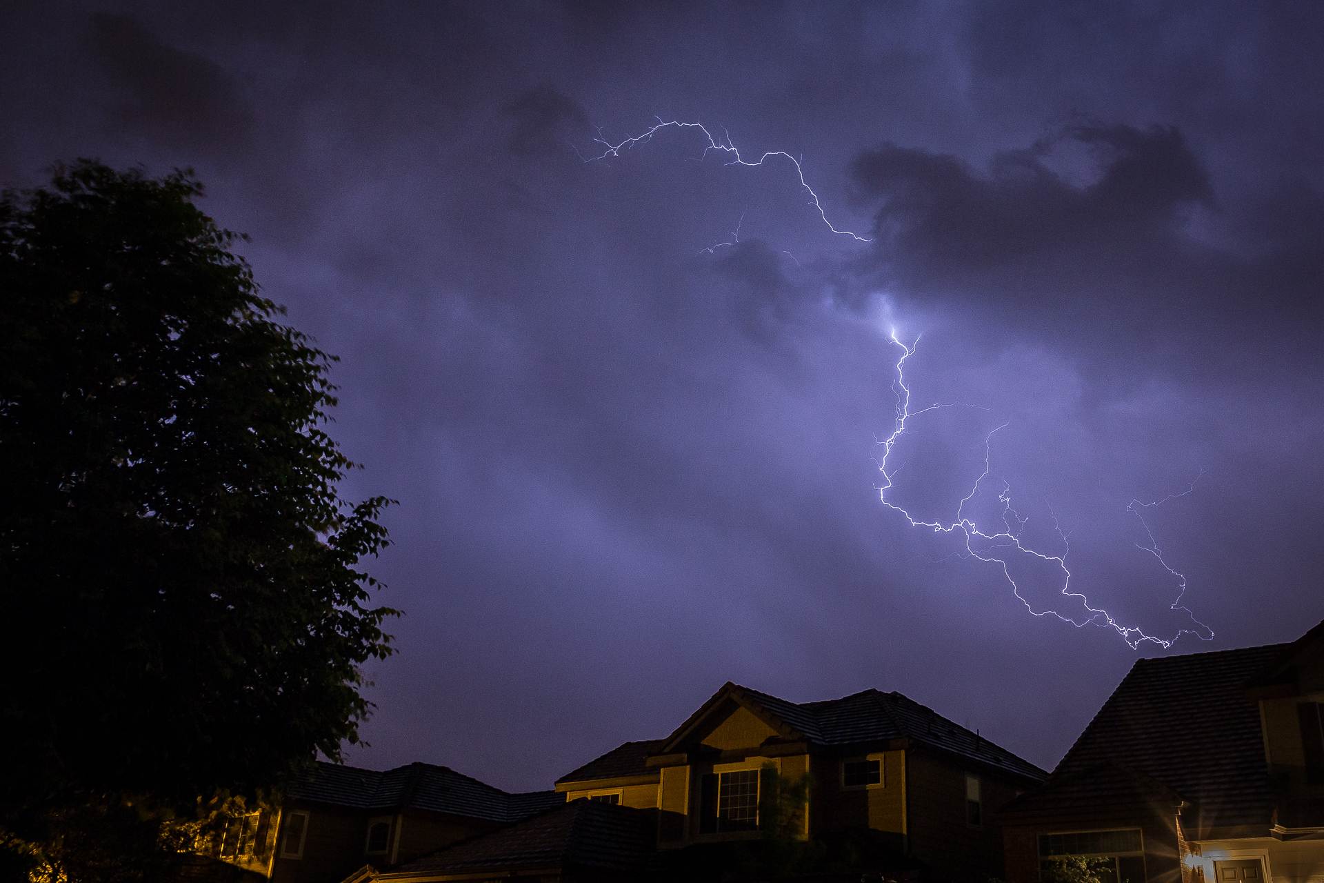 Neighborhood Lightning 2 -  by Scott Smith Photos