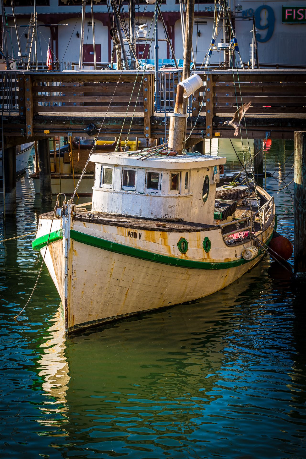 Boat at San Francisco's Pier 39 -  by Scott Smith Photos