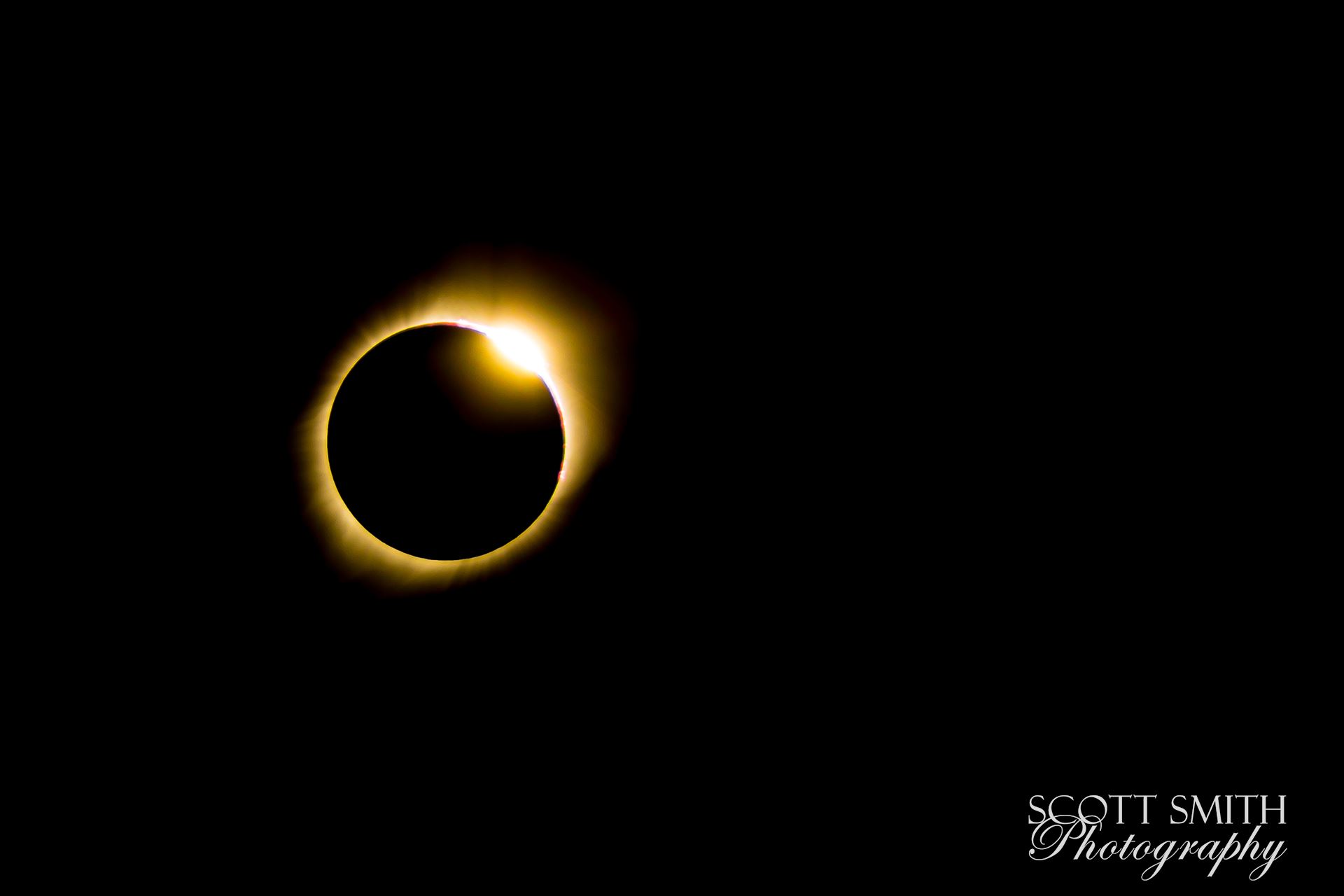 2017 Solar Eclipse 15 - Total solar eclipse, at Carhenge in Alliance. Nebraska August 21, 2017. by Scott Smith Photos