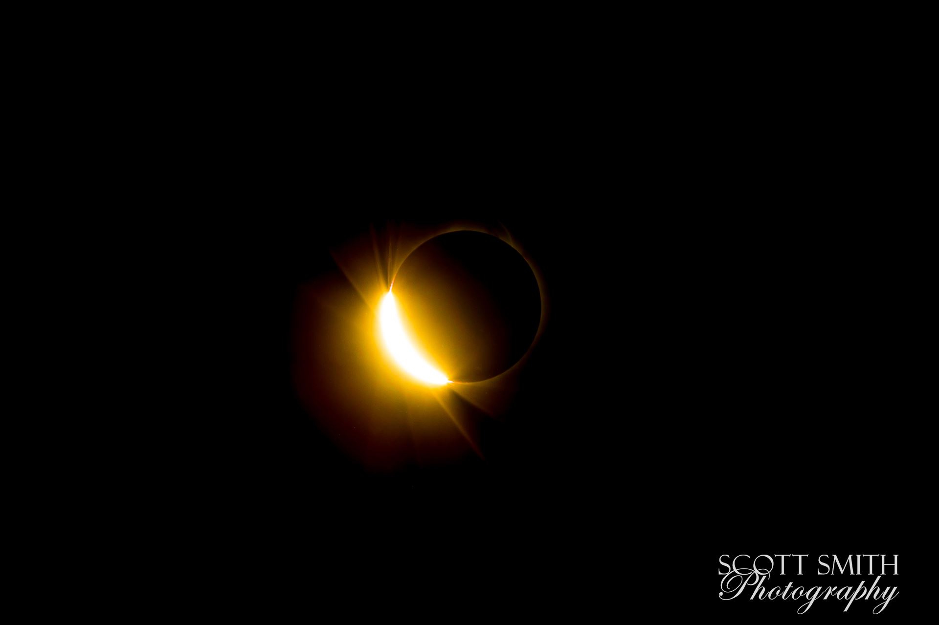 2017 Solar Eclipse 05 - Total solar eclipse, at Carhenge in Alliance. Nebraska August 21, 2017. by Scott Smith Photos