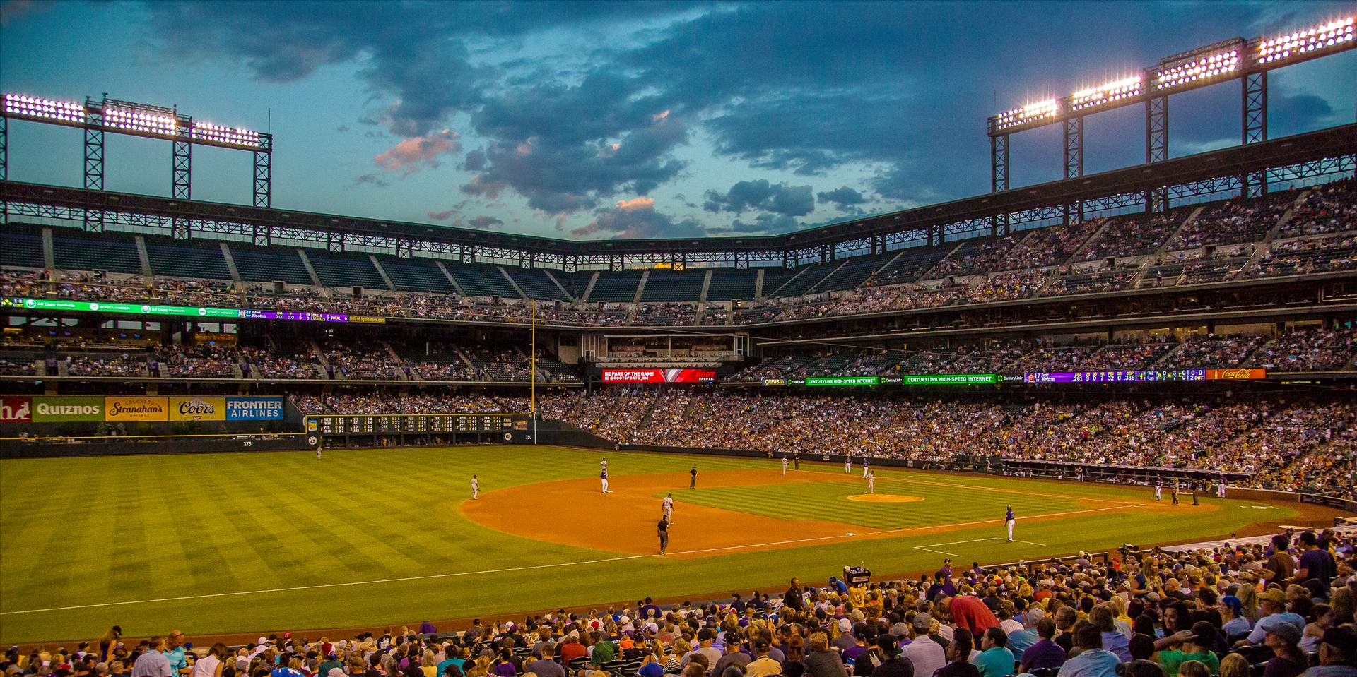 Summertime at Coors Field -  by Scott Smith Photos