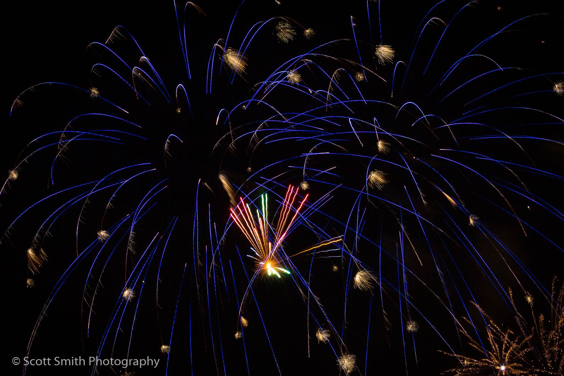 Fireworks in Denver 2 -  by Scott Smith Photos