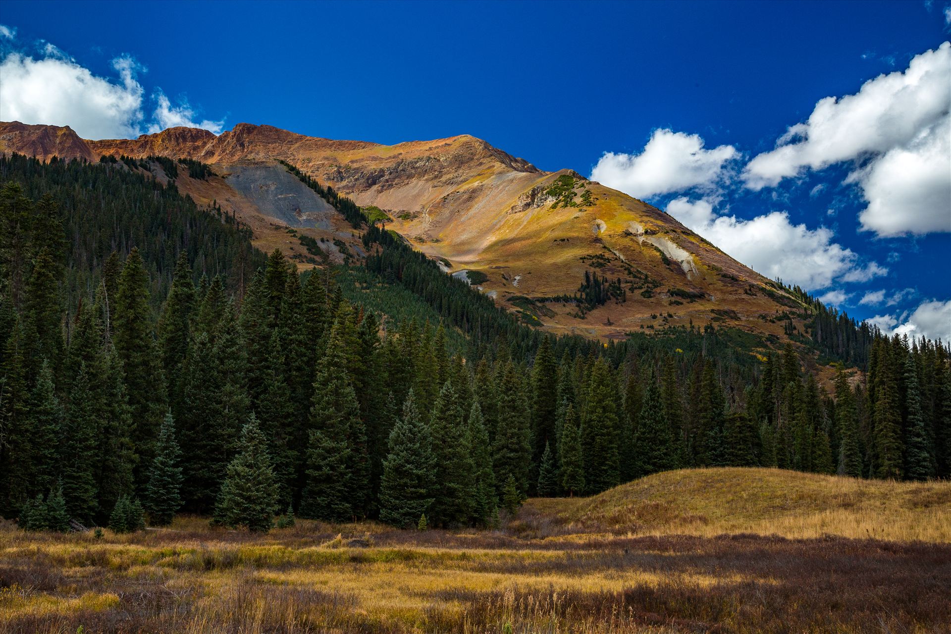 Mount Baldy - Mount Baldy from Gothic Road, north of Crested Butte. by Scott Smith Photos