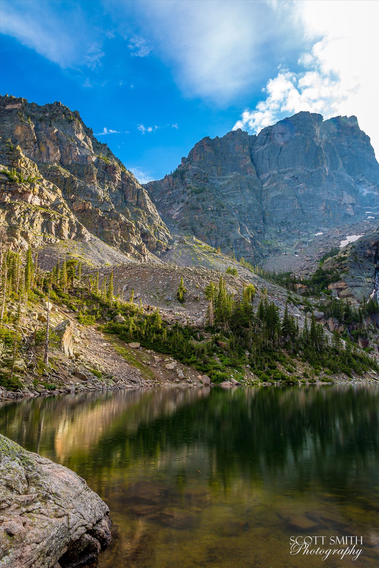 Emerald Lake 2 - From Bear Lake Trail, Rocky Mountain National Park, outside of Estes Park, Colorado. by Scott Smith Photos