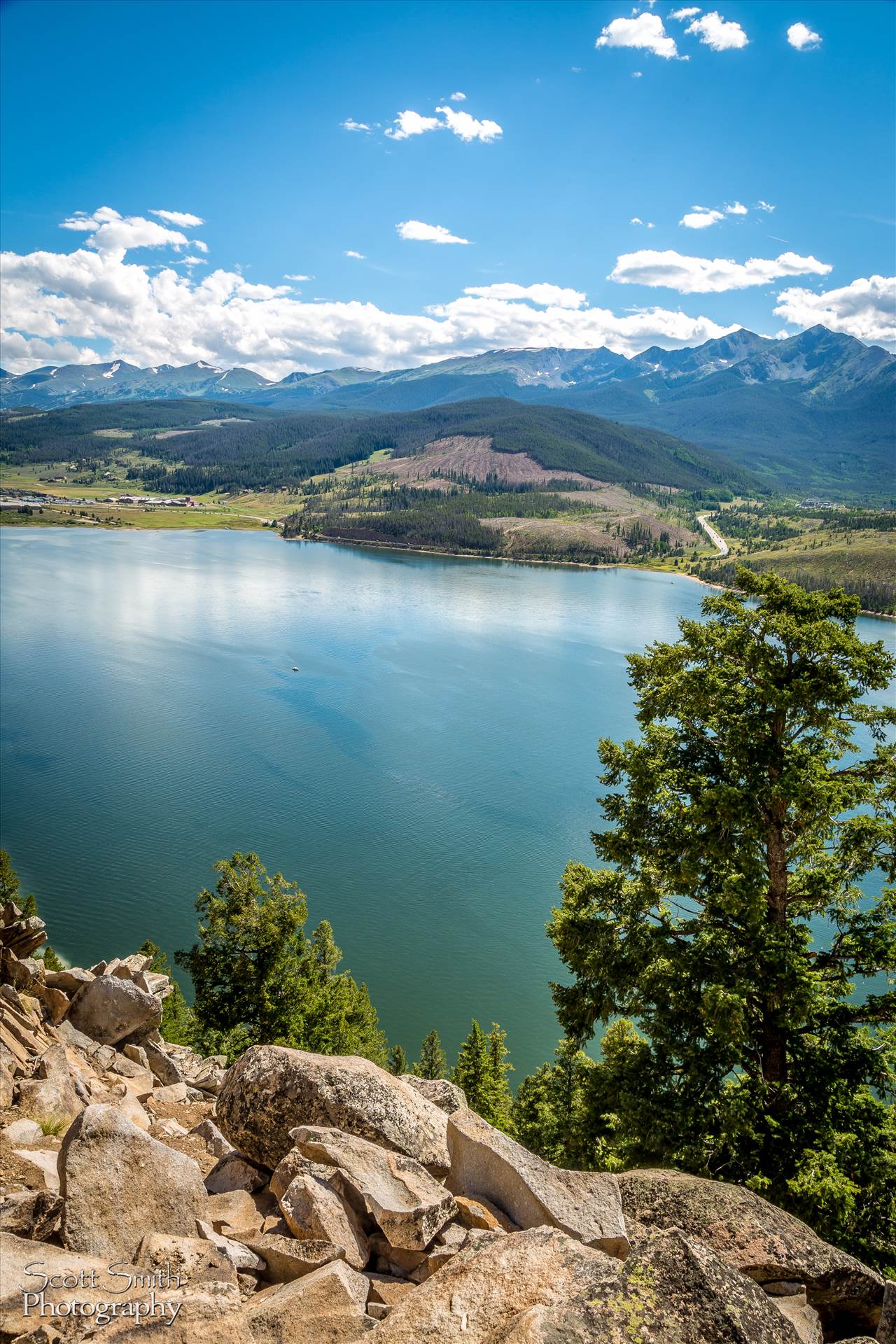 Lake Dillon from Sapphire Trail -  by Scott Smith Photos