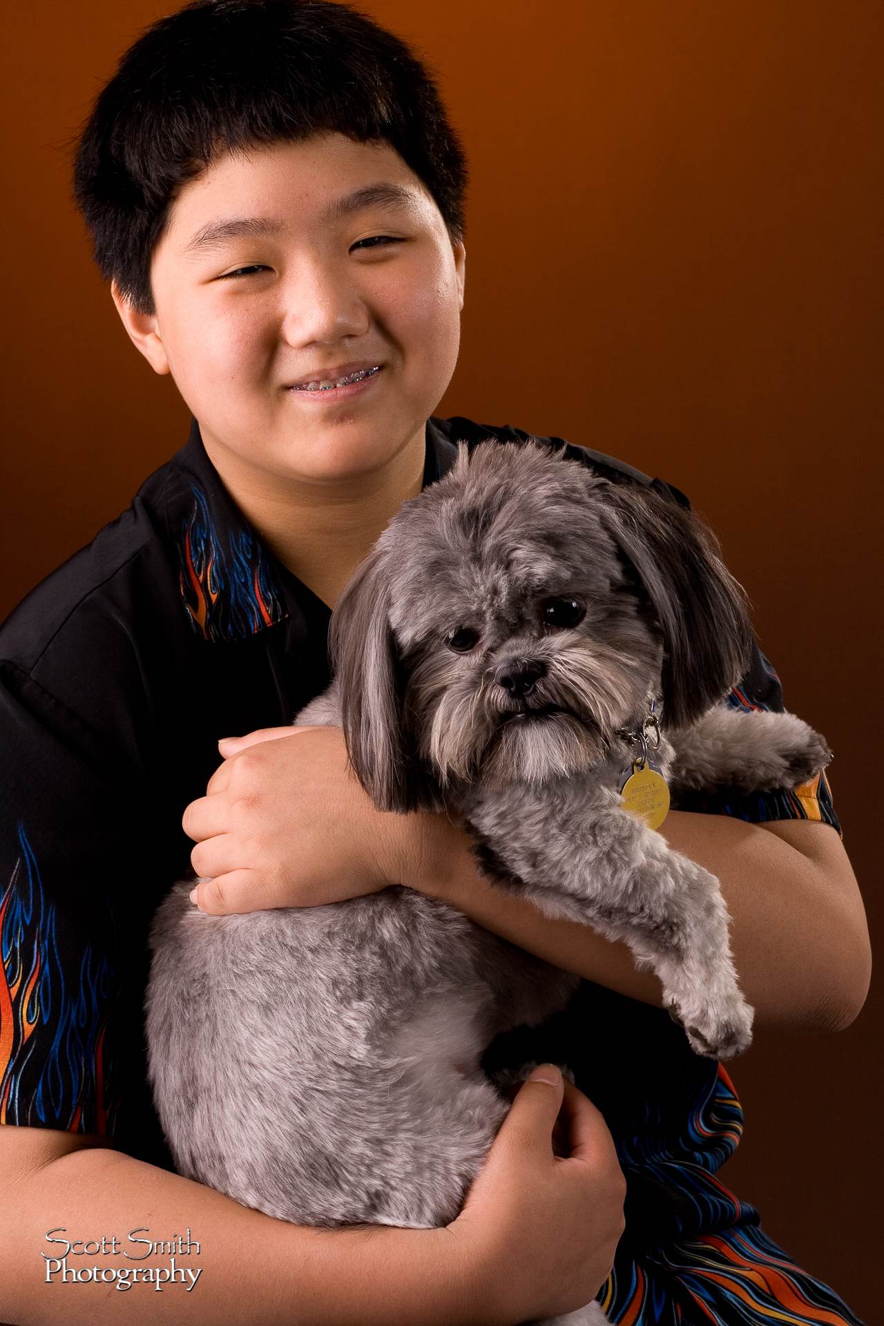 Portrait with Pet - An older photo, from 2007. by Scott Smith Photos