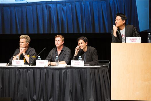 Denver Comic Con 2016 39 - Denver Comic Con 2016 at the Colorado Convention Center. Garrett Wang, Ralph Macchio, Martin Kove and William Zabka.