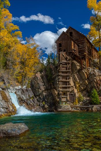 The Crystal Mill, or the Old Mill is an 1892 wooden powerhouse located on an outcrop above the Crystal River in Crystal, Colorado