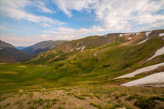 Near the summit of Trail Ridge Road in Rocky Mountain National Park, the Alpine Visitor's Center offers some astounding views.