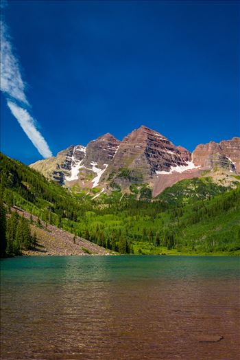 Preview of Maroon Bells in Summer No 01