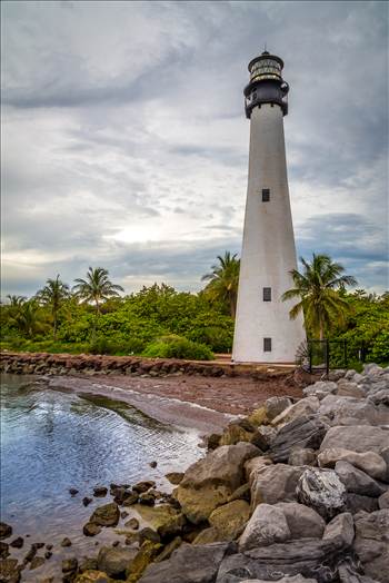 Lighthouse outside of Miami, Florida in the Florida State Recreation Area.