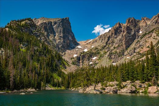 Preview of Hallett Peak from Dream Lake