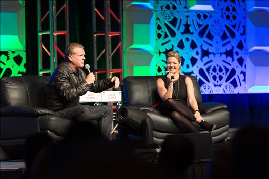 Denver Comic Con 2016 26 - Denver Comic Con 2016 at the Colorado Convention Center. Clare Kramer and Cary Elwes.