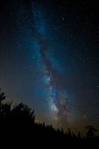 On my way to shoot the Perseid meteor shower I stopped and snapped this great view of the milky way.