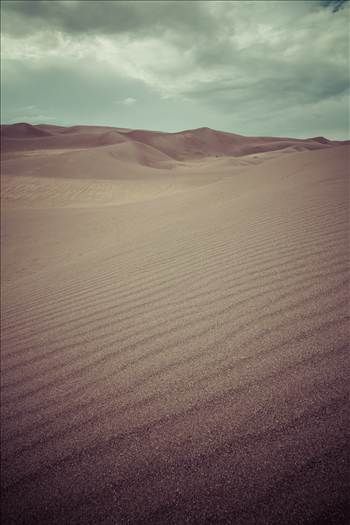 Sand Dunes - The Great Sand Dunes National Park, Colorado.