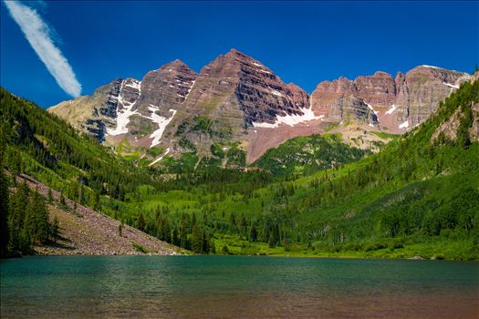 Preview of Maroon Bells in Summer No 04